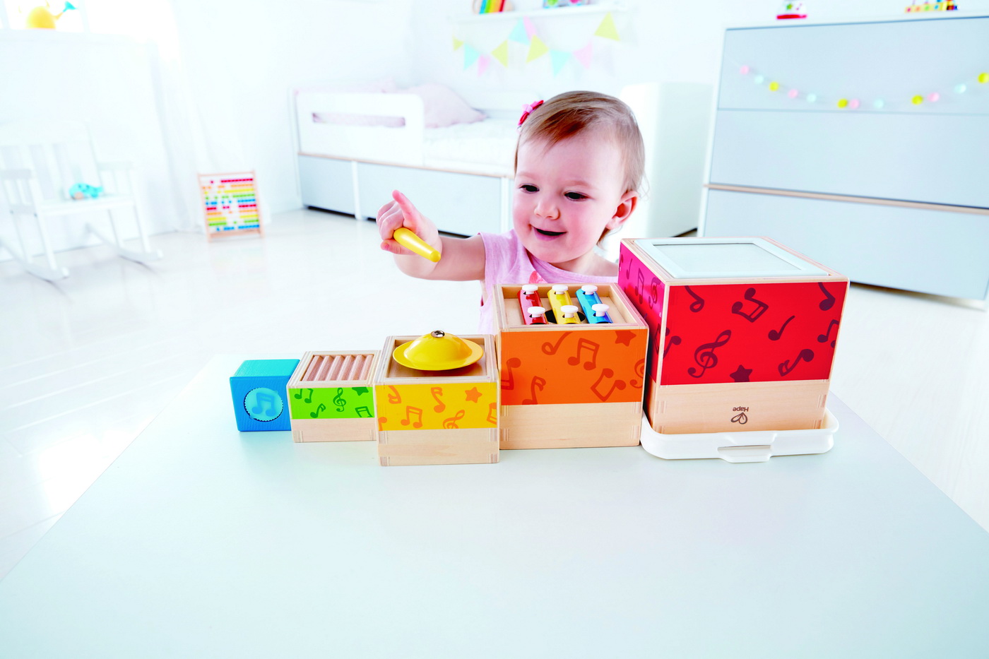 Jucarie educativa - Stacking Music Set | Hape - 2 | YEO