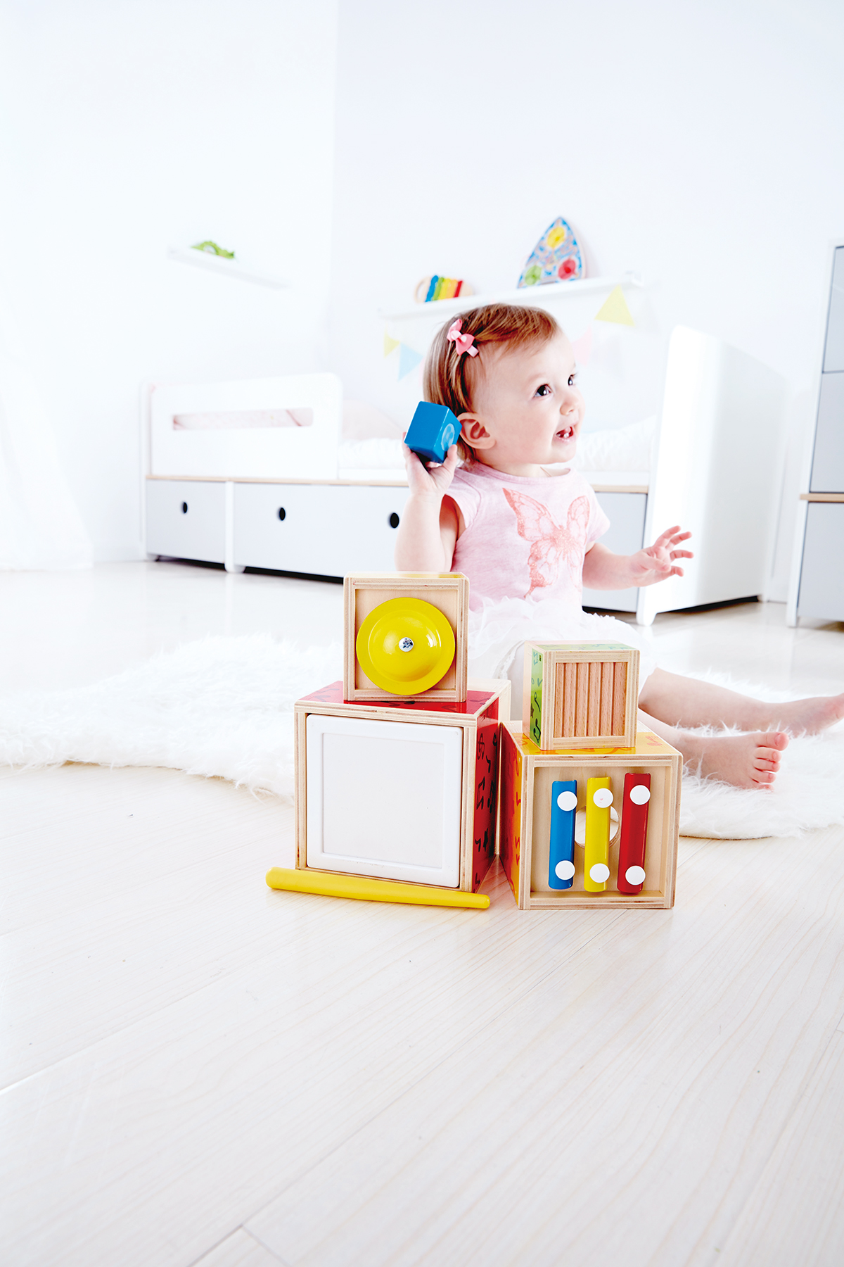 Jucarie educativa - Stacking Music Set | Hape - 5 | YEO