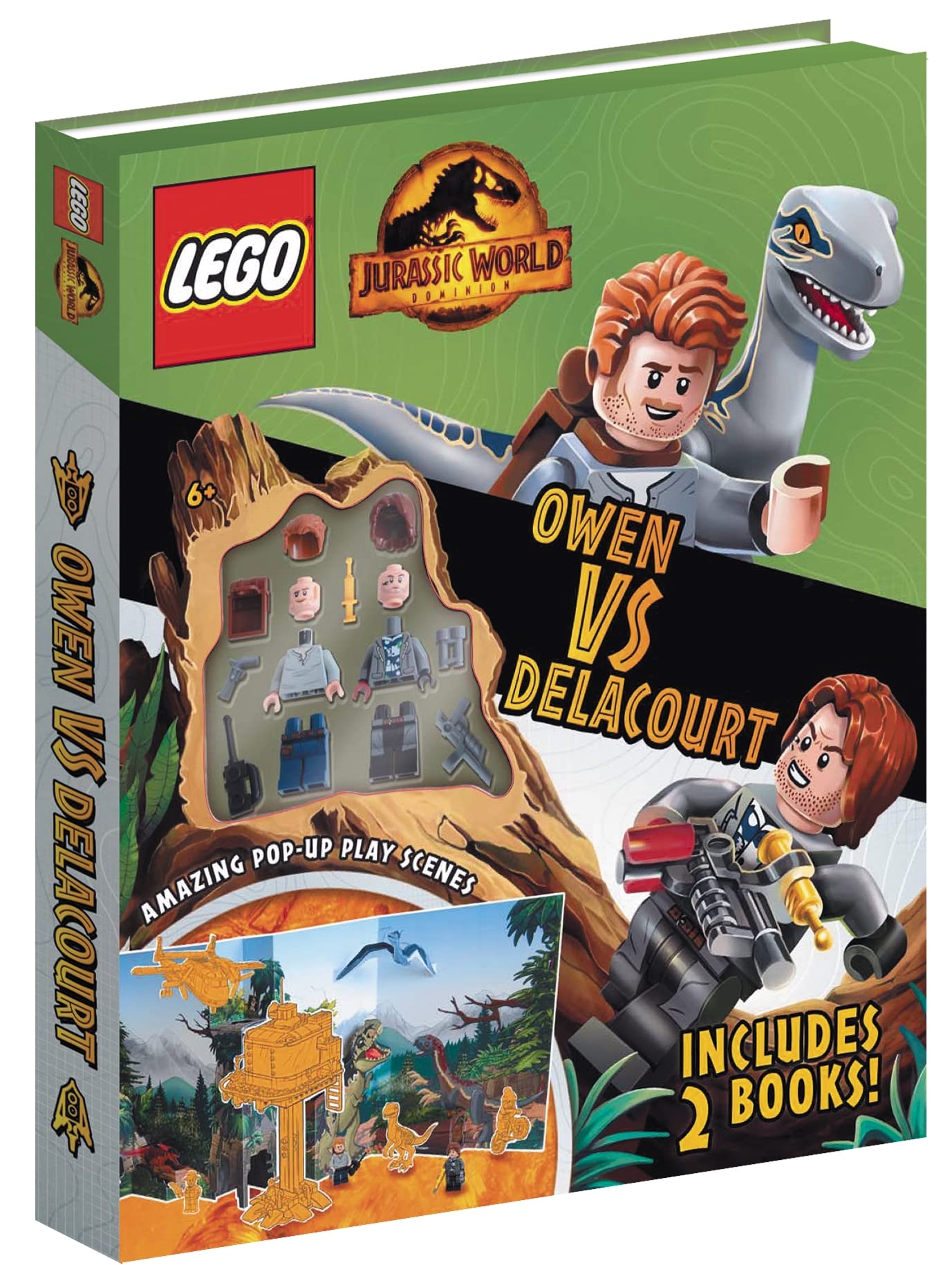 LEGO Jurassic World: Owen vs Delacourt |