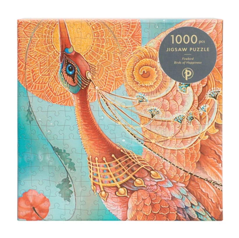 Puzzle 1000 piese - Birds of Happiness - Firebird | Paperblanks