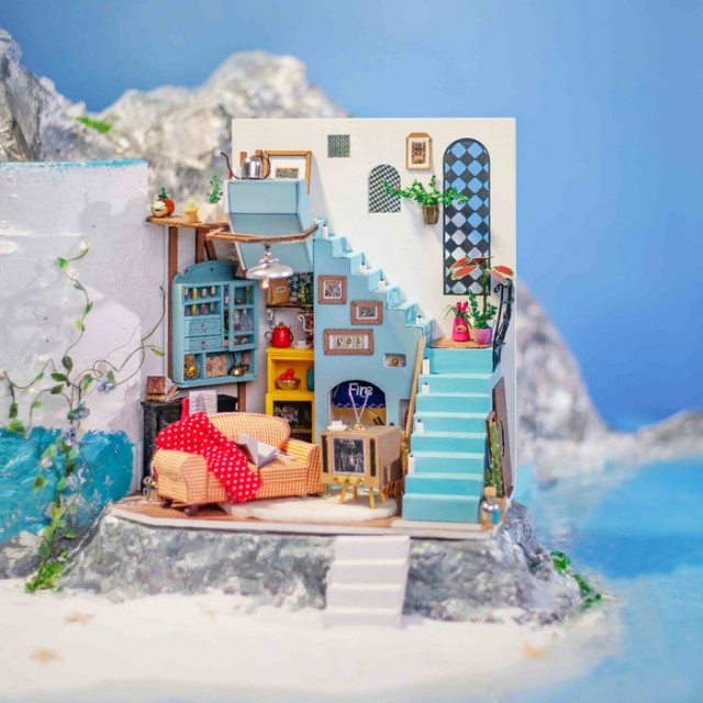 Puzzle - Minicasuta - Living Room - Joy's Peninsula | Robotime