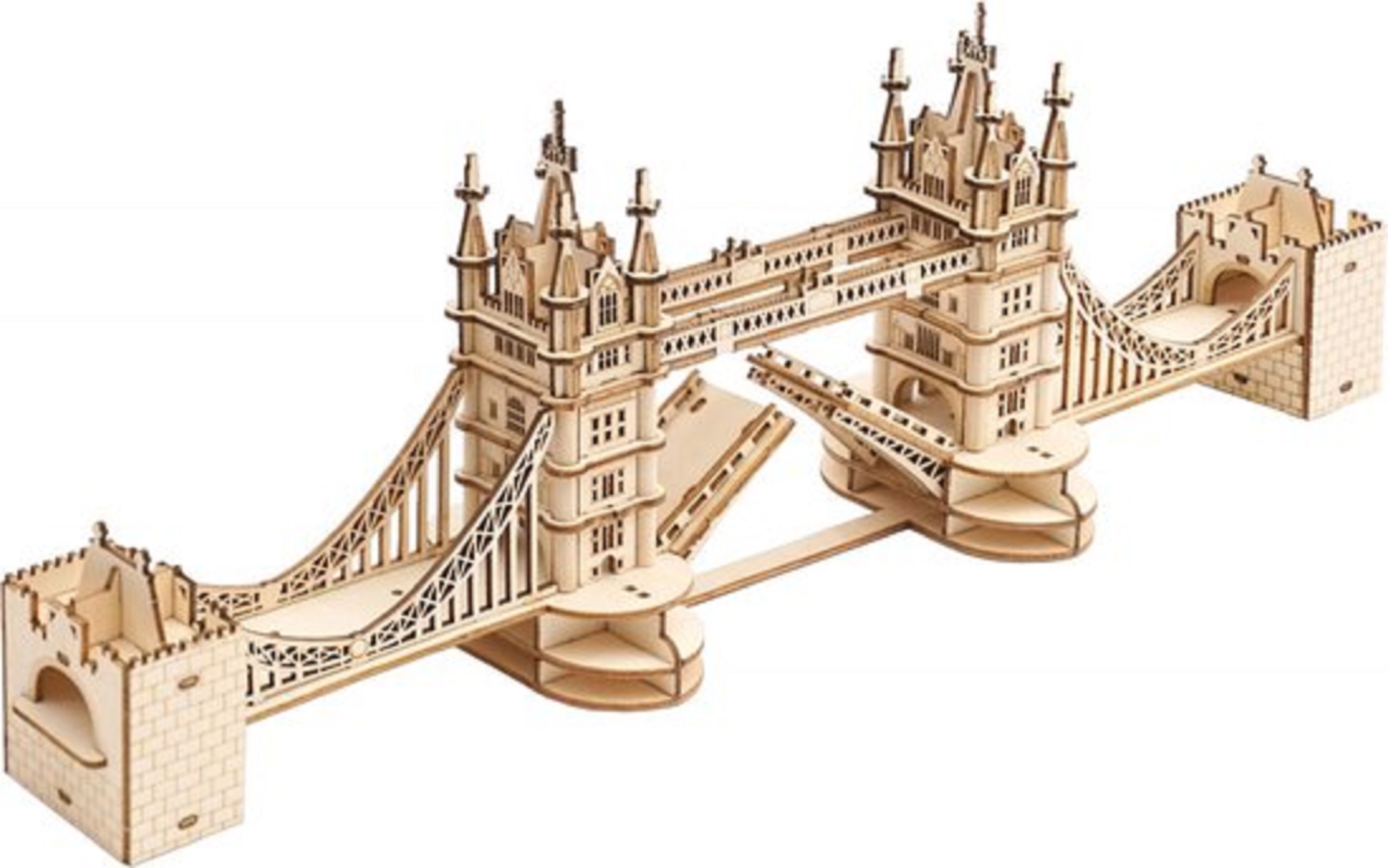 Puzzle 3D - Tower Bridge, 113 piese | Robotime