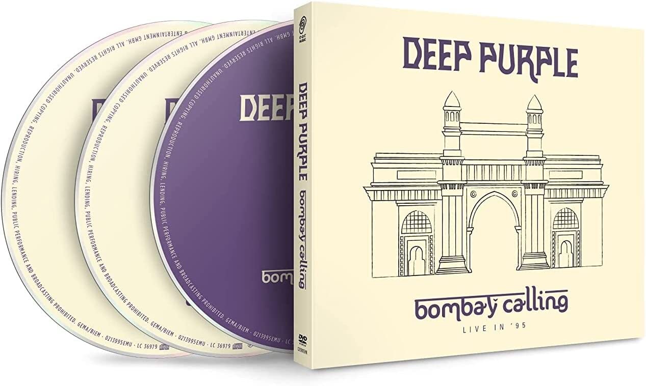 Bombay Calling - Live in \'95 (2xCD+DVD) | Deep Purple - 2 | YEO