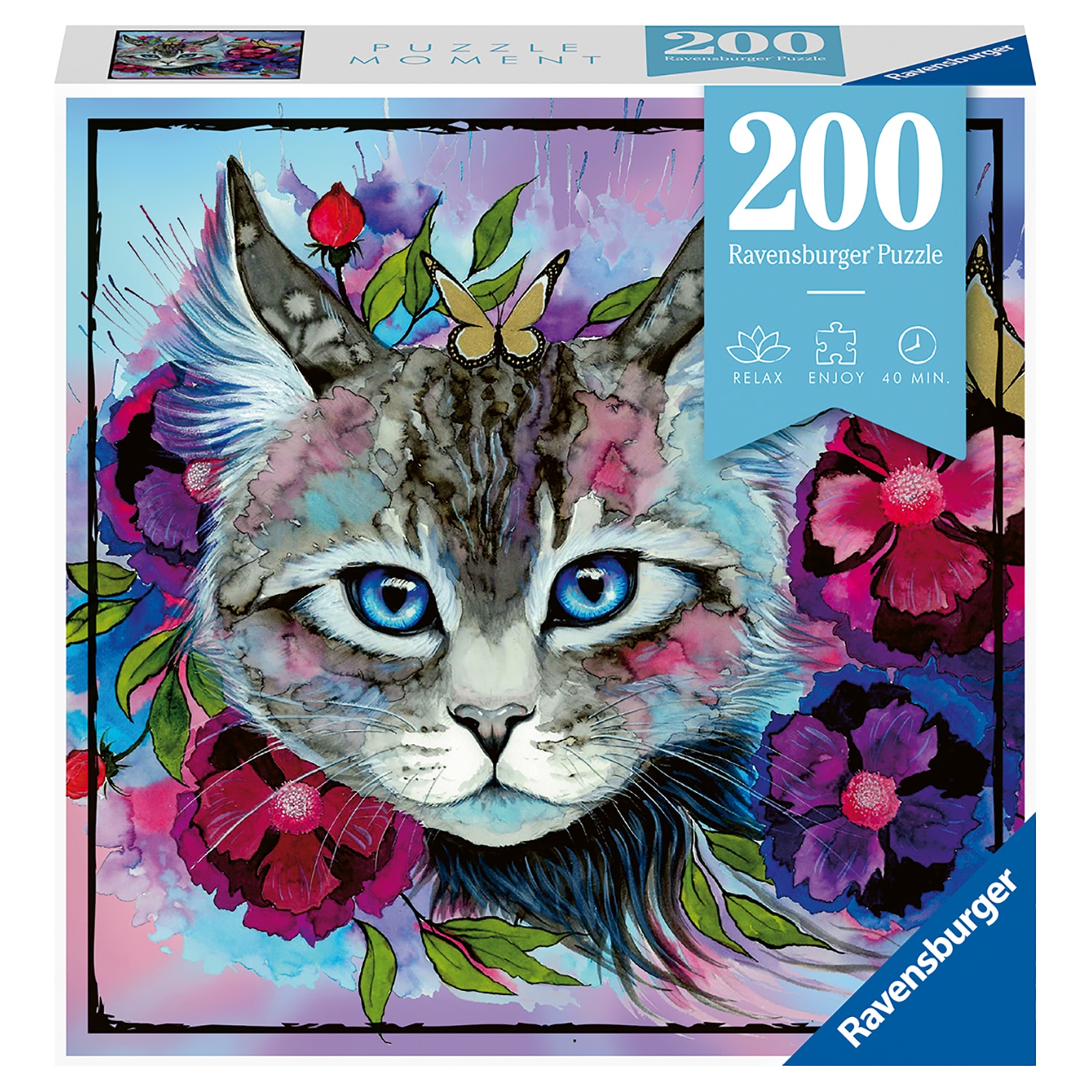 Puzzle 200 piese - Ochi de Pisica | Ravensburger