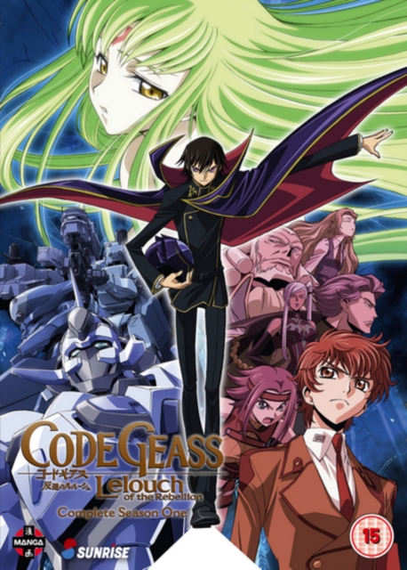 Code Geass: Lelouch of the Rebellion - Complete Season 1 - DVD | Gorou Taniguchi, Kevin Seymour