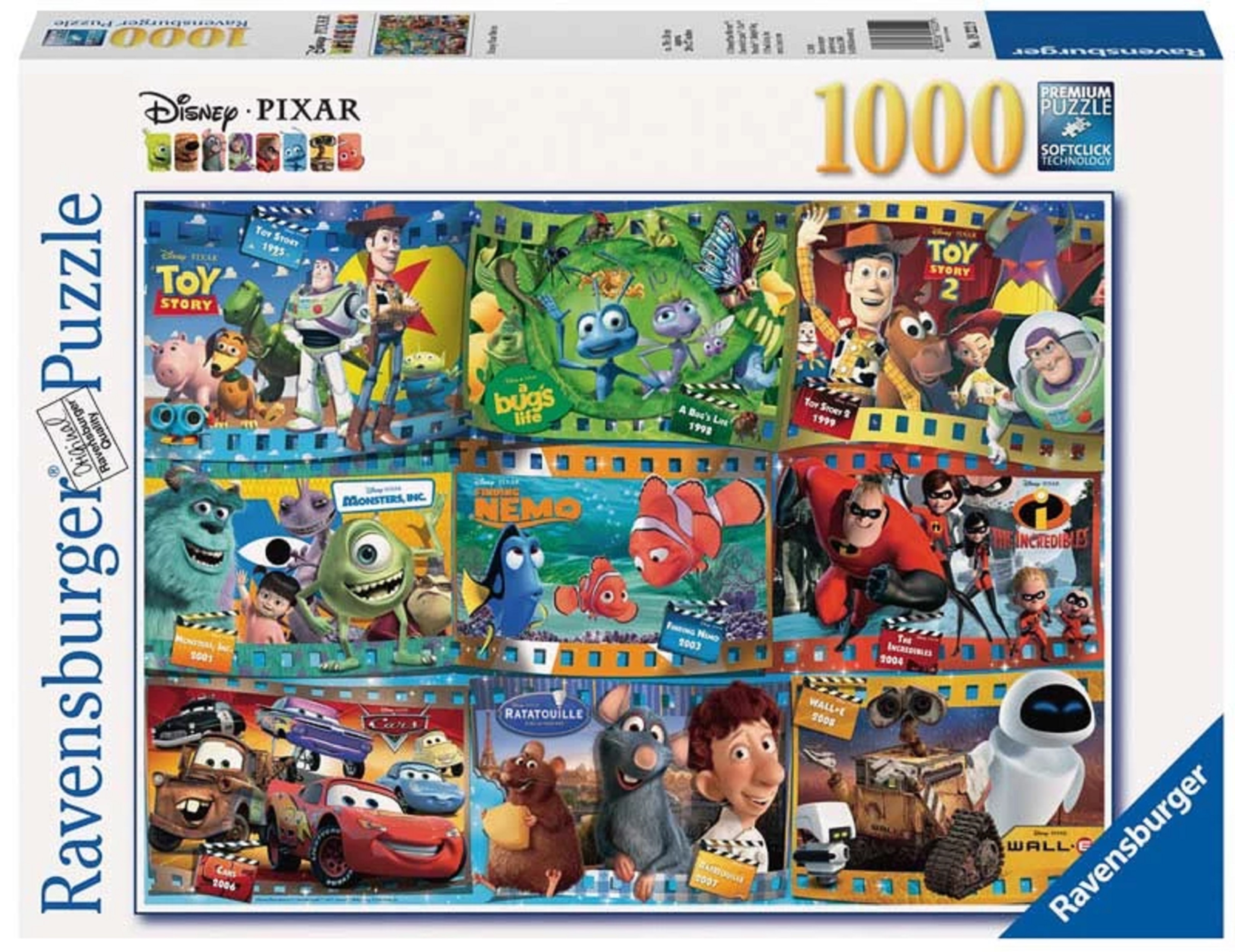 Puzzle 1000 piese - Disney - Personaje Disney | Ravensburger - 1