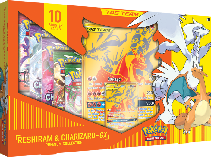 Pokemon TCG: Reshiram & Charizard GX Premium Box | The Pokemon Company image