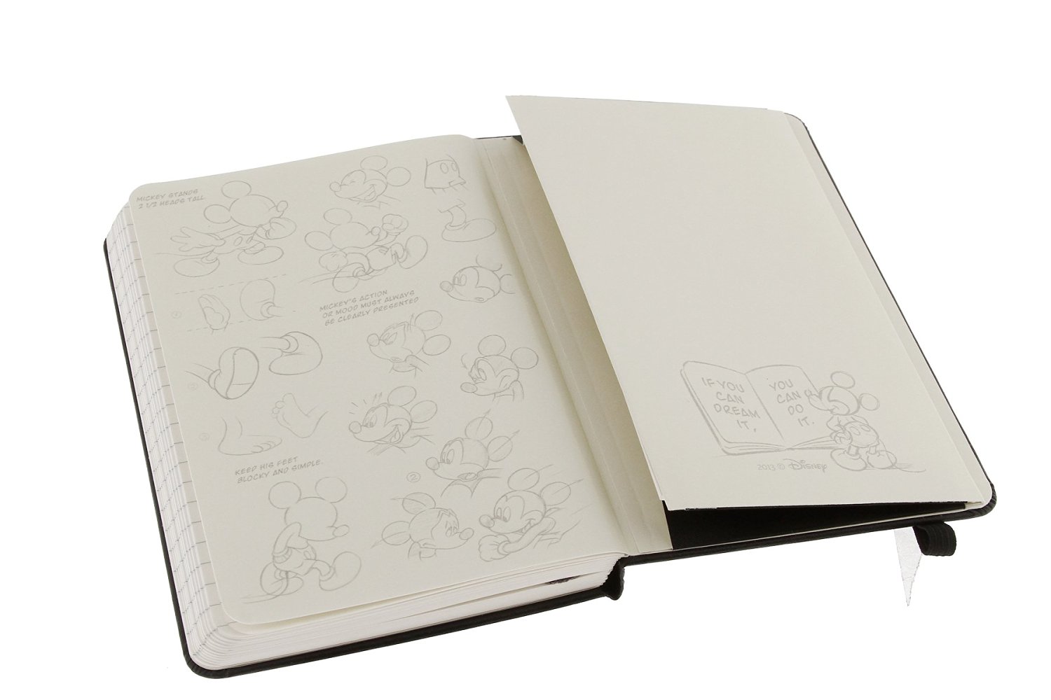 Moleskine Mickey Mouse Limited Edition Pocket Plain Notebook | Moleskine