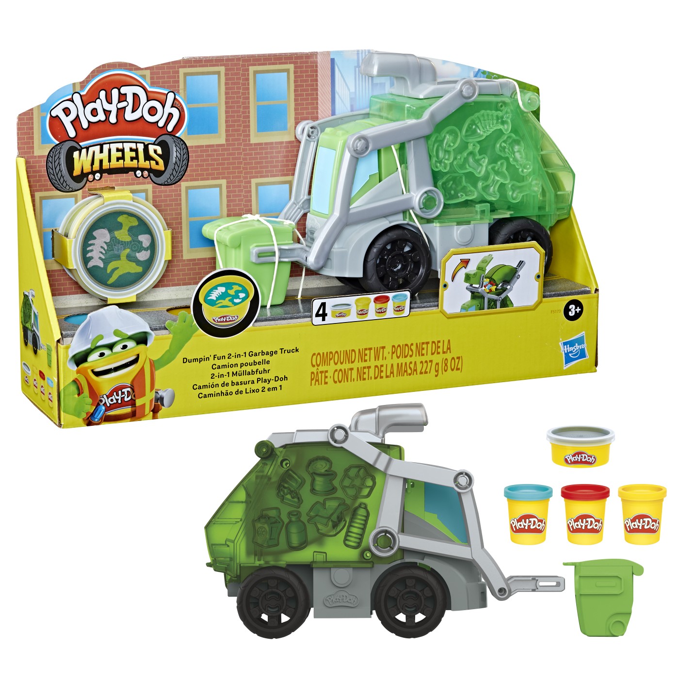 Set Jucarie - Camion Gunoi 2 In 1 | Play-Doh - 6