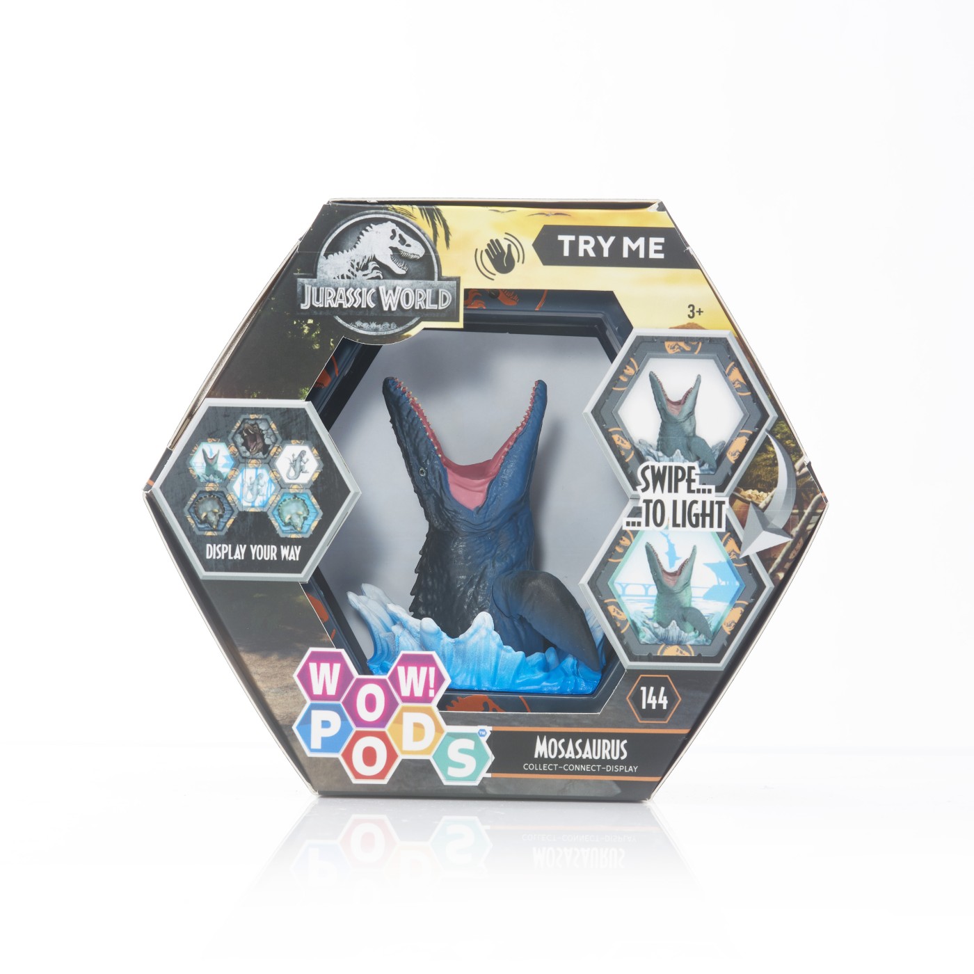 Figurina Wow! Stuff – Dino Mosasaurus si cu efecte sonore | Wow! Pods - 8 | YEO