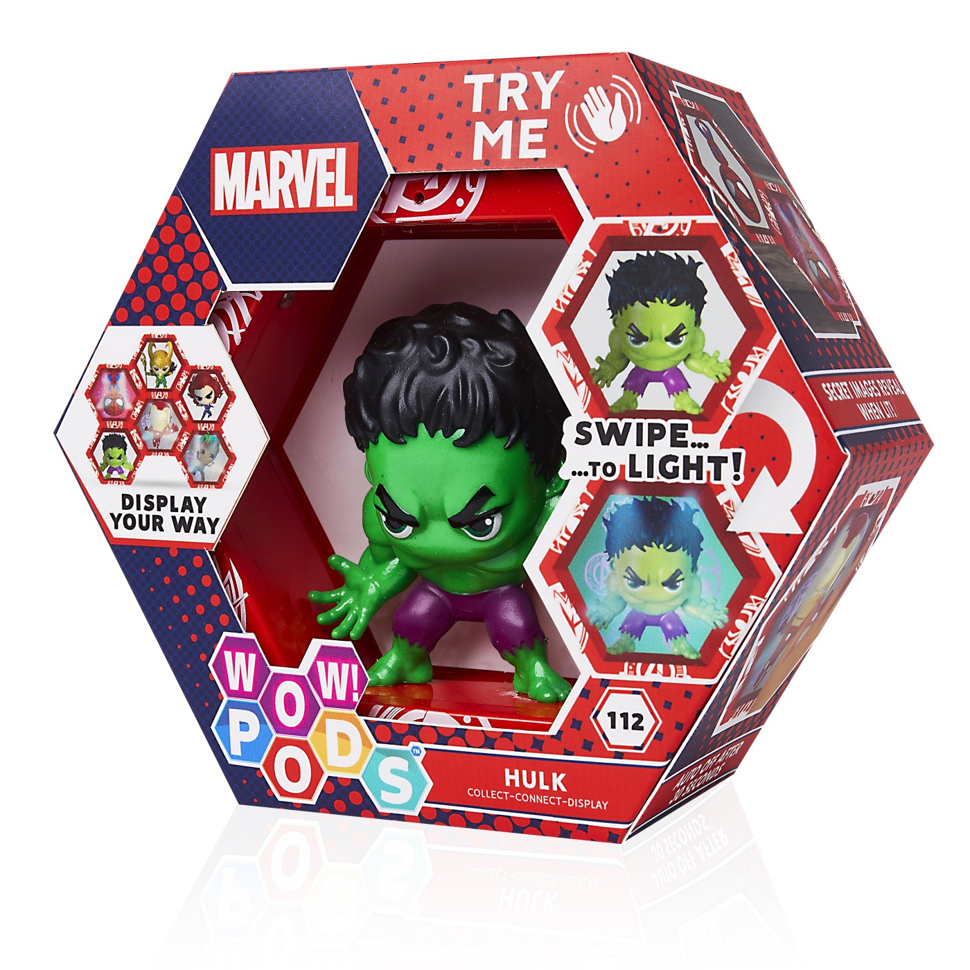 Figurina Wow! Stuff – Marvel Hulk | Wow! Pods - 7 | YEO