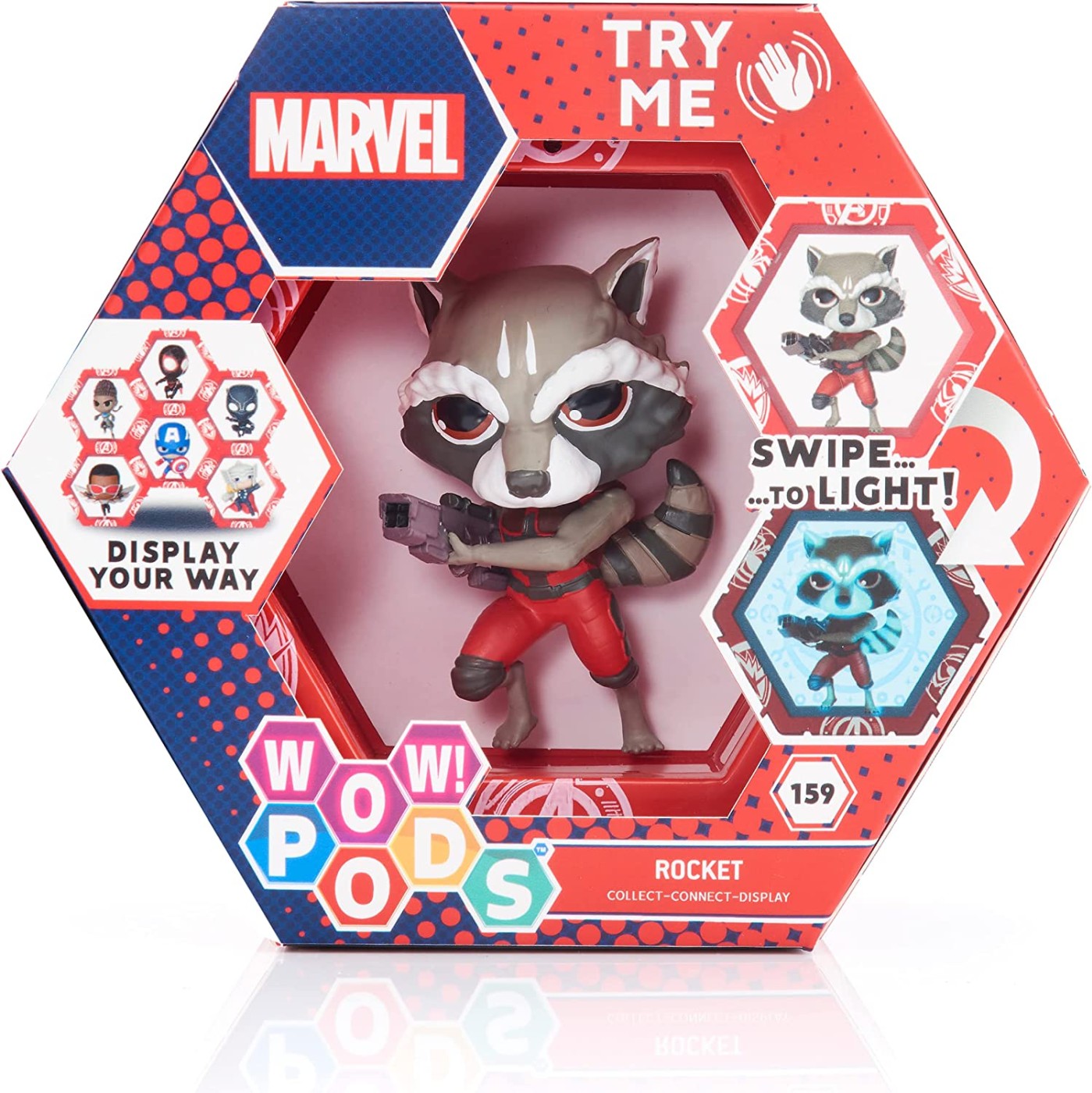 Figurina Wow! Stuff – Marvel Rocket Raccoon | Wow! Pods - 7 | YEO