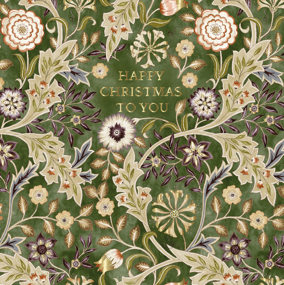 Felicitare - Morris & Co - Christmas Thistle | Ling Design