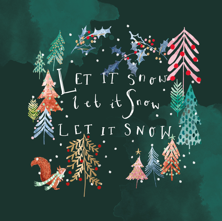 Felicitare - Curious Inksmith - Christmas - Let It Snow | Ling Design