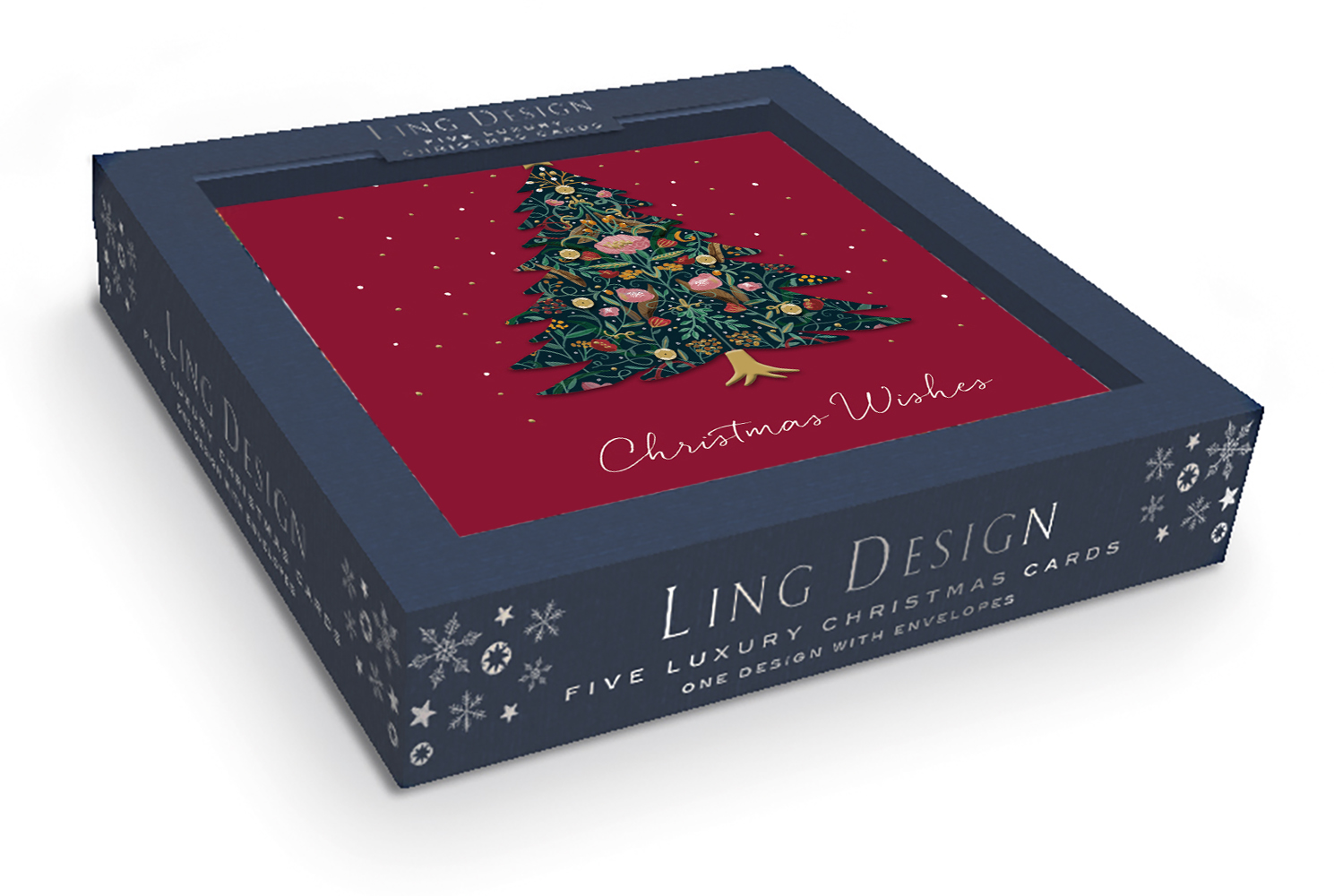 Set felicitari - Christmas Luxury - Ornate Tree | Ling Design - 1 | YEO