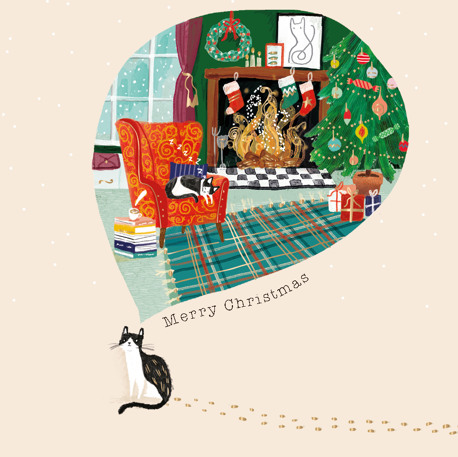 Felicitare - Curious Inksmith - Cosy Christmas | Ling Design