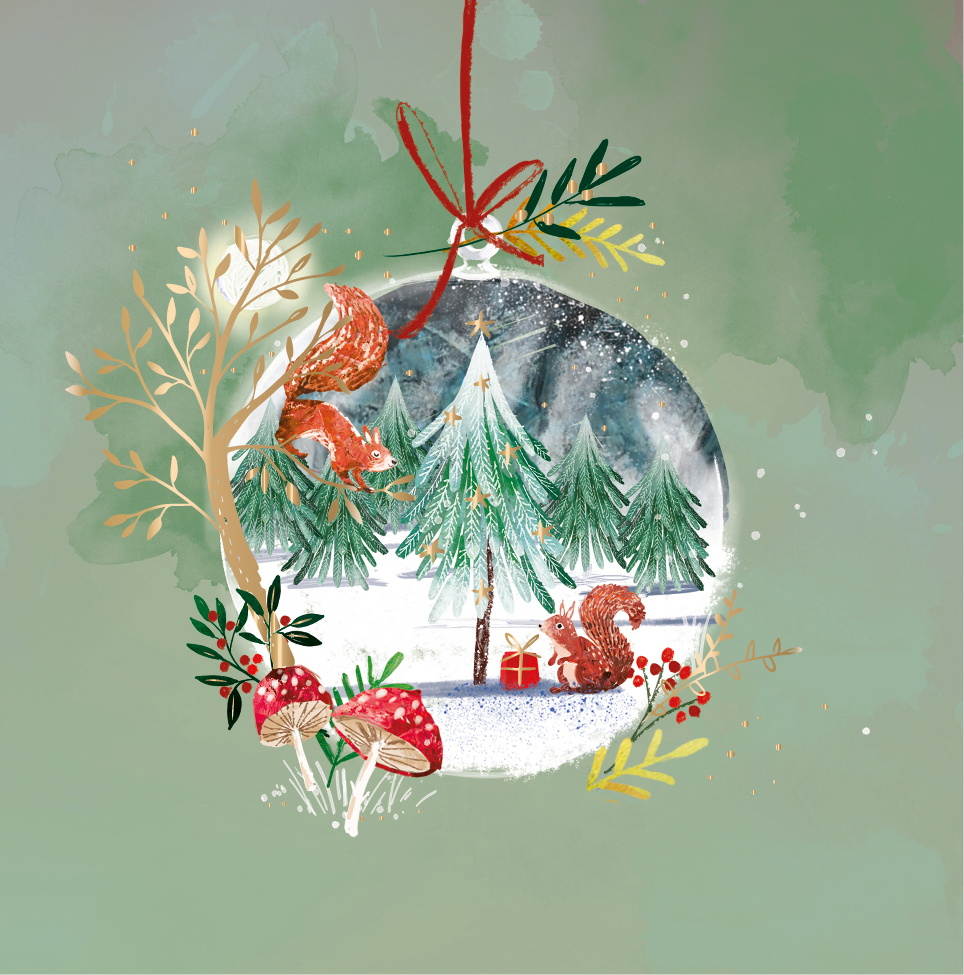  Felicitare - Curious Inksmith - Christmas - Magical Christmas | Ling Design 