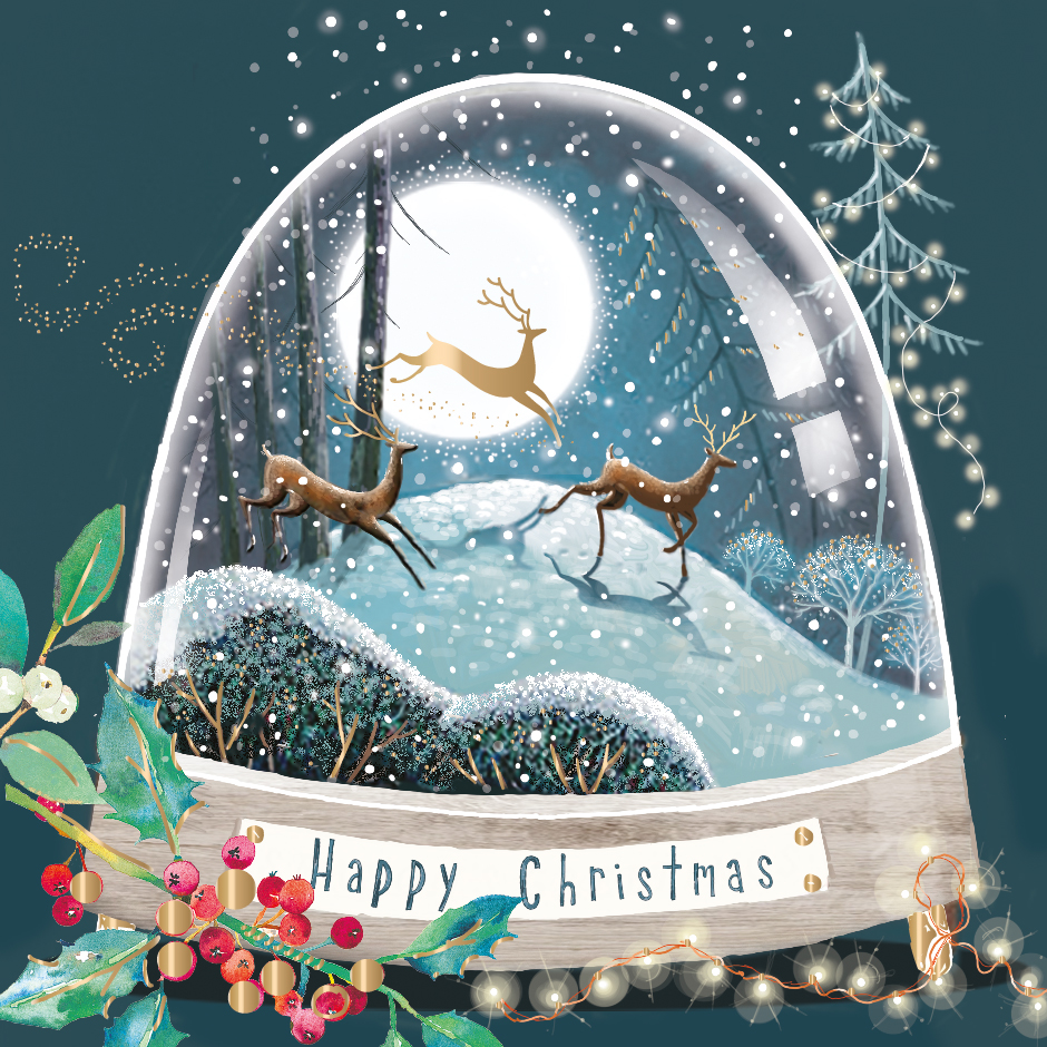 Set felicitari - Christmas Premium - Happy Christmas | Ling Design