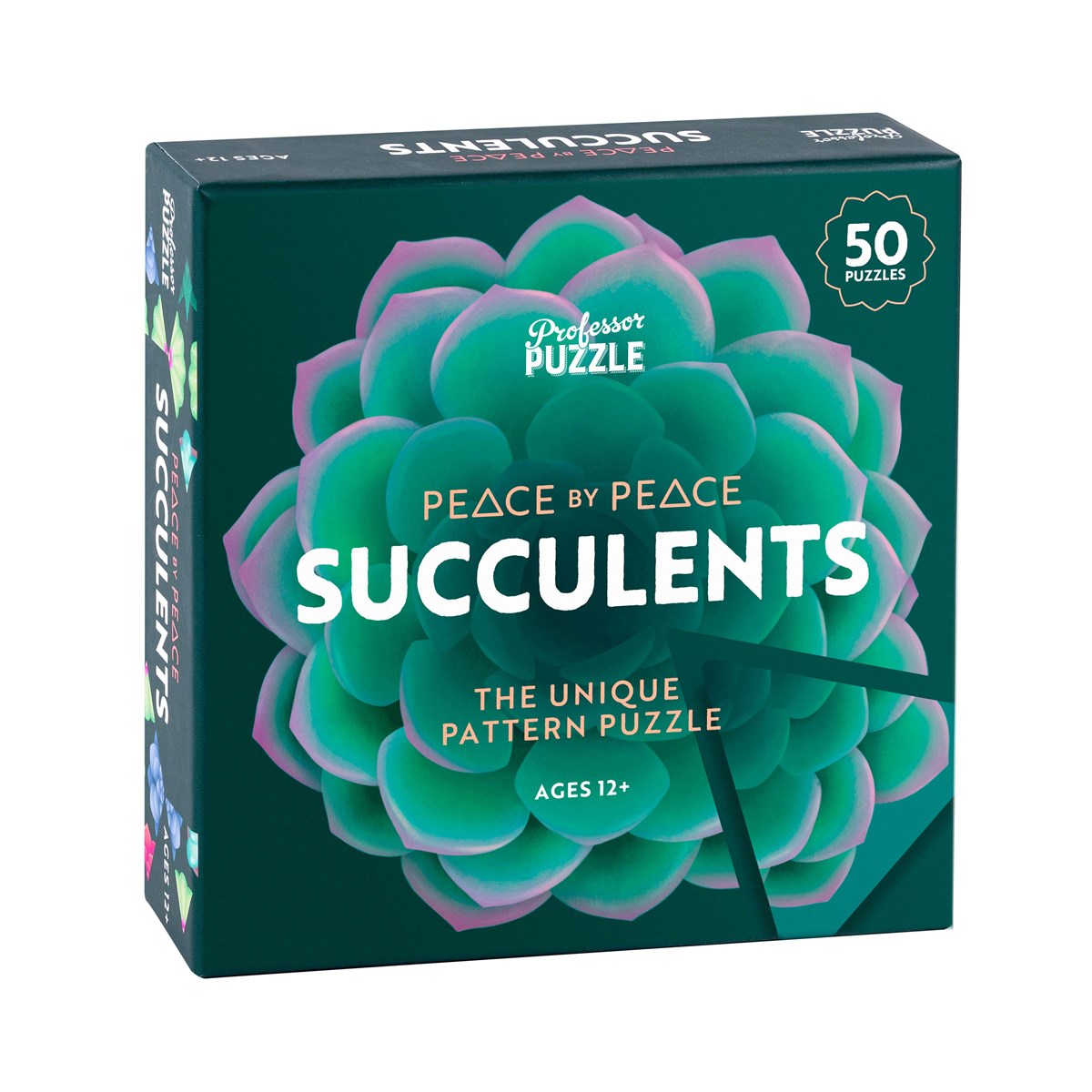 Joc de societate - Peace by Peace: Succulents | Professor Puzzle