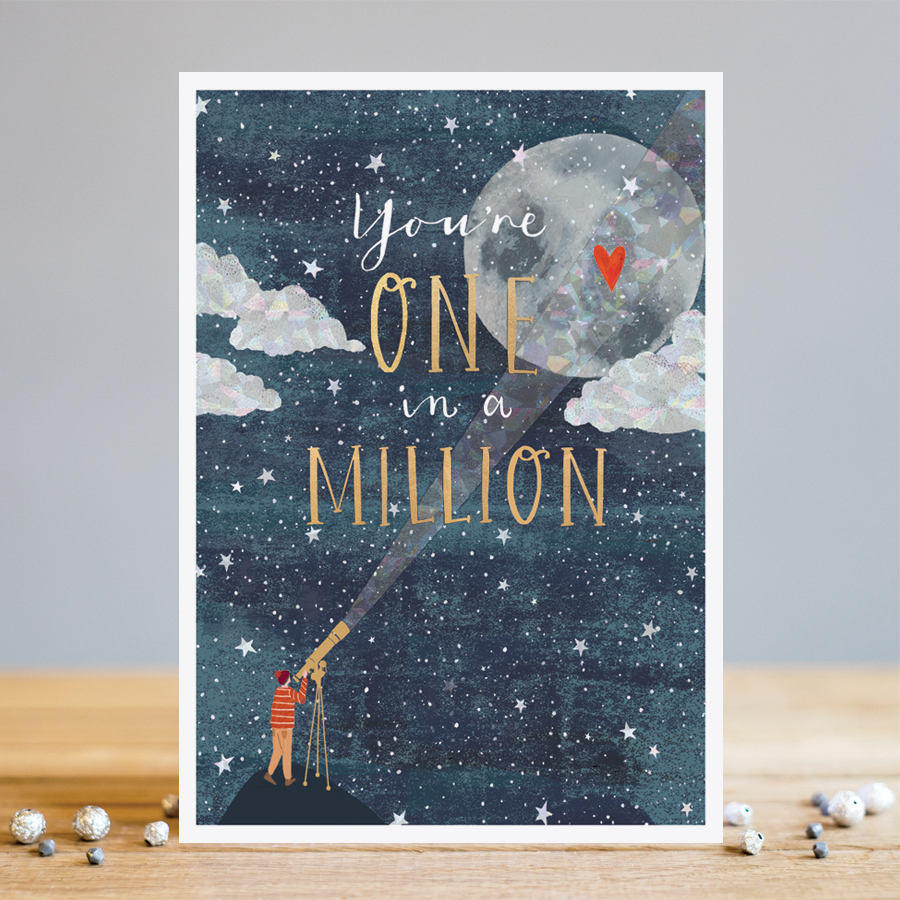Felicitare - One In A Million | Louise Tiler Designs