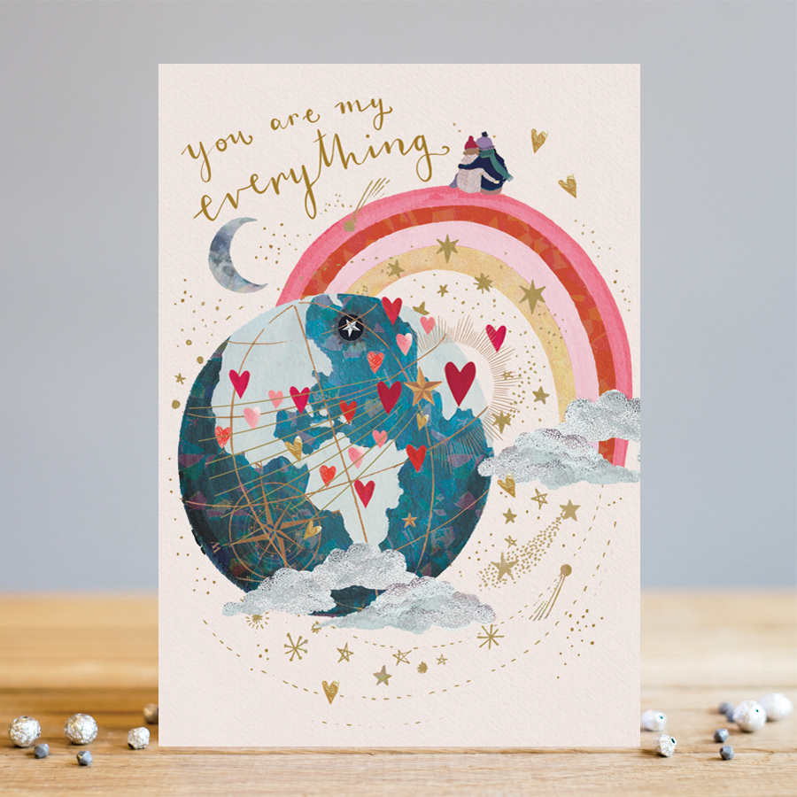 Felicitare - My Everything World | Louise Tiler Designs