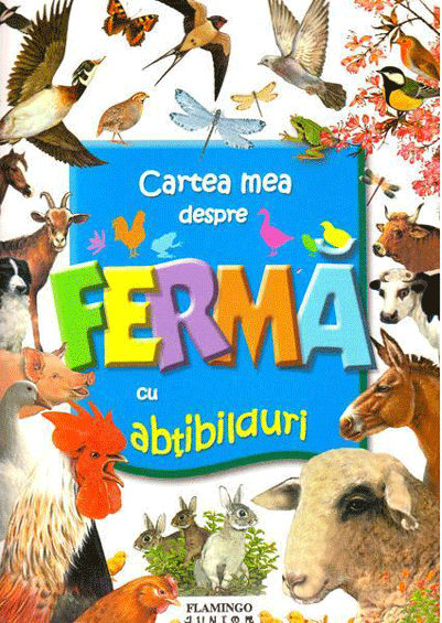 Cartea mea despre ferma cu abtibilduri | carturesti.ro Carte