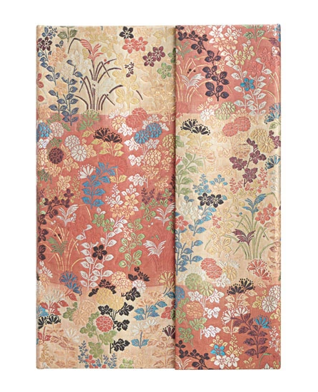 Jurnal - Midi, Lined, Wrap - Japanese Kimono - Kara-Ori | Paperblanks