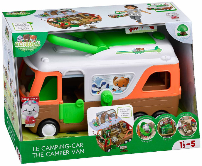 Set de joaca - Masina camping + figurina Lena | Klorofil - 5 | YEO