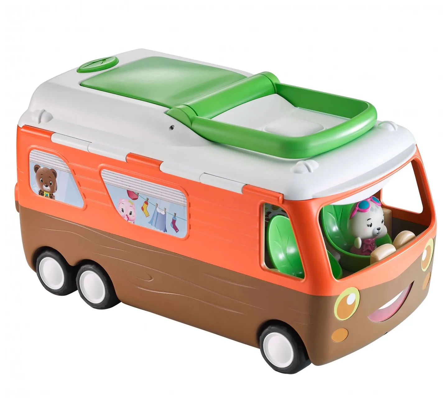 Set de joaca - Masina camping + figurina Lena | Klorofil - 2 | YEO