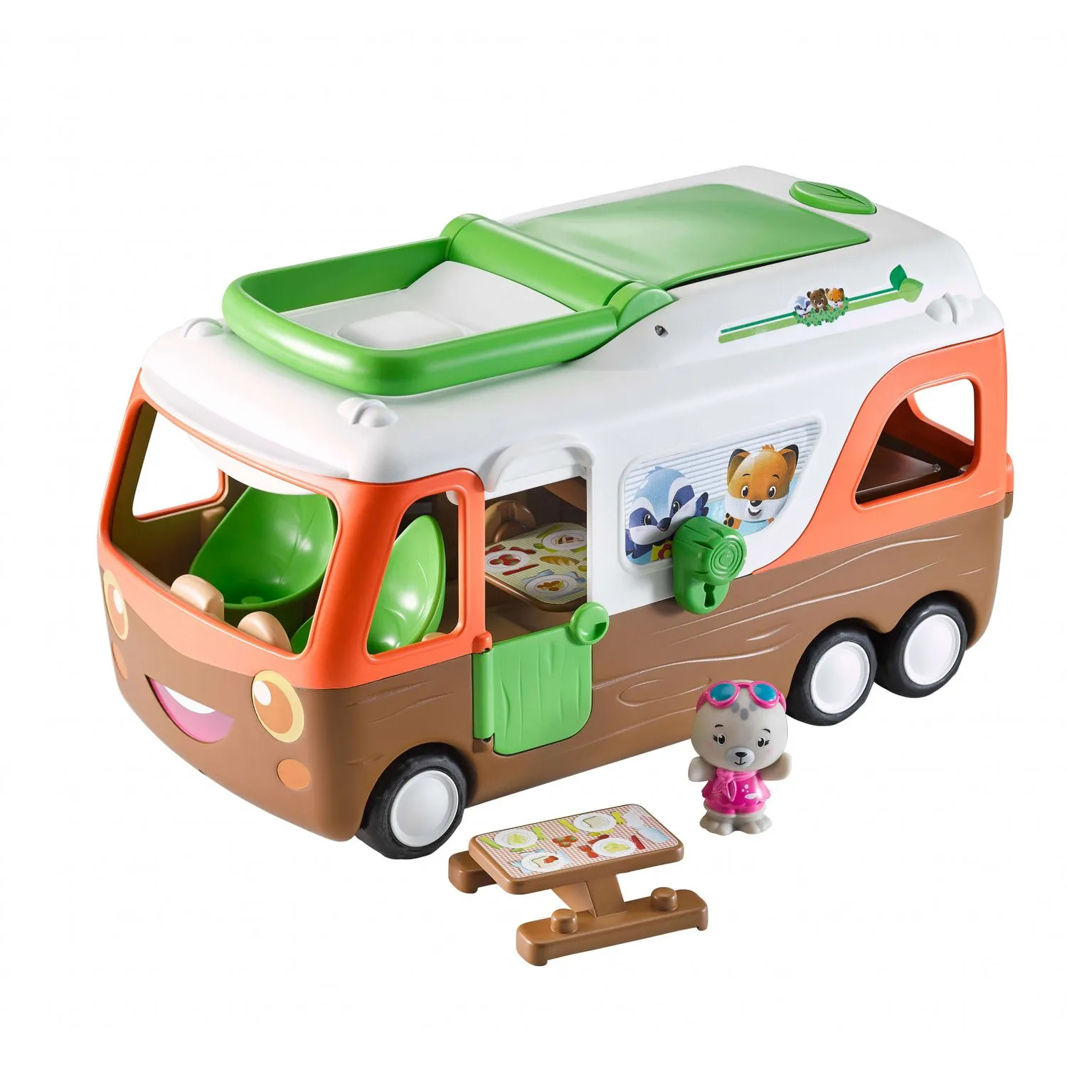 Set de joaca - Masina camping + figurina Lena | Klorofil - 3 | YEO