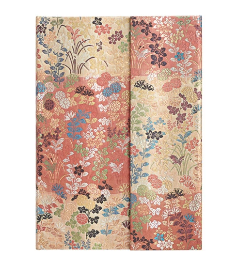 Jurnal - Midi, Unlined, Wrap - Japanese Kimono - Kara-Ori | Paperblanks