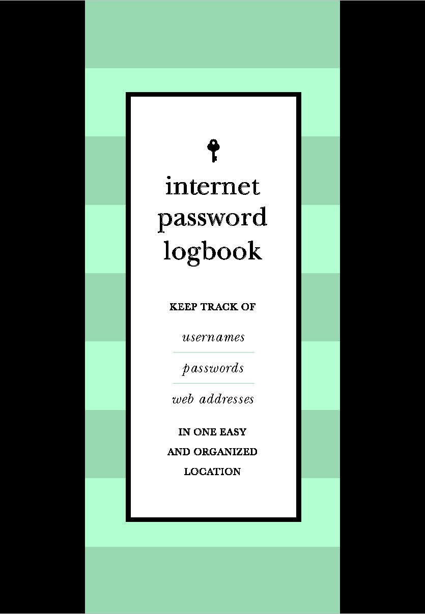 Internet Password Logbook | Editors of Rock Point