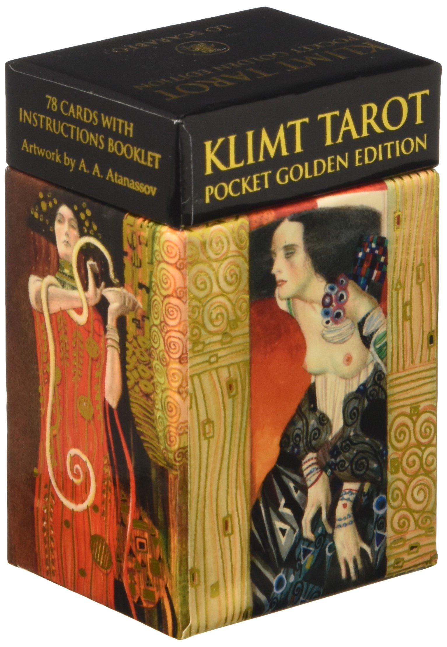 Klimt Tarot Golden Pocket Edition | Atanas Atanassov - 1 | YEO