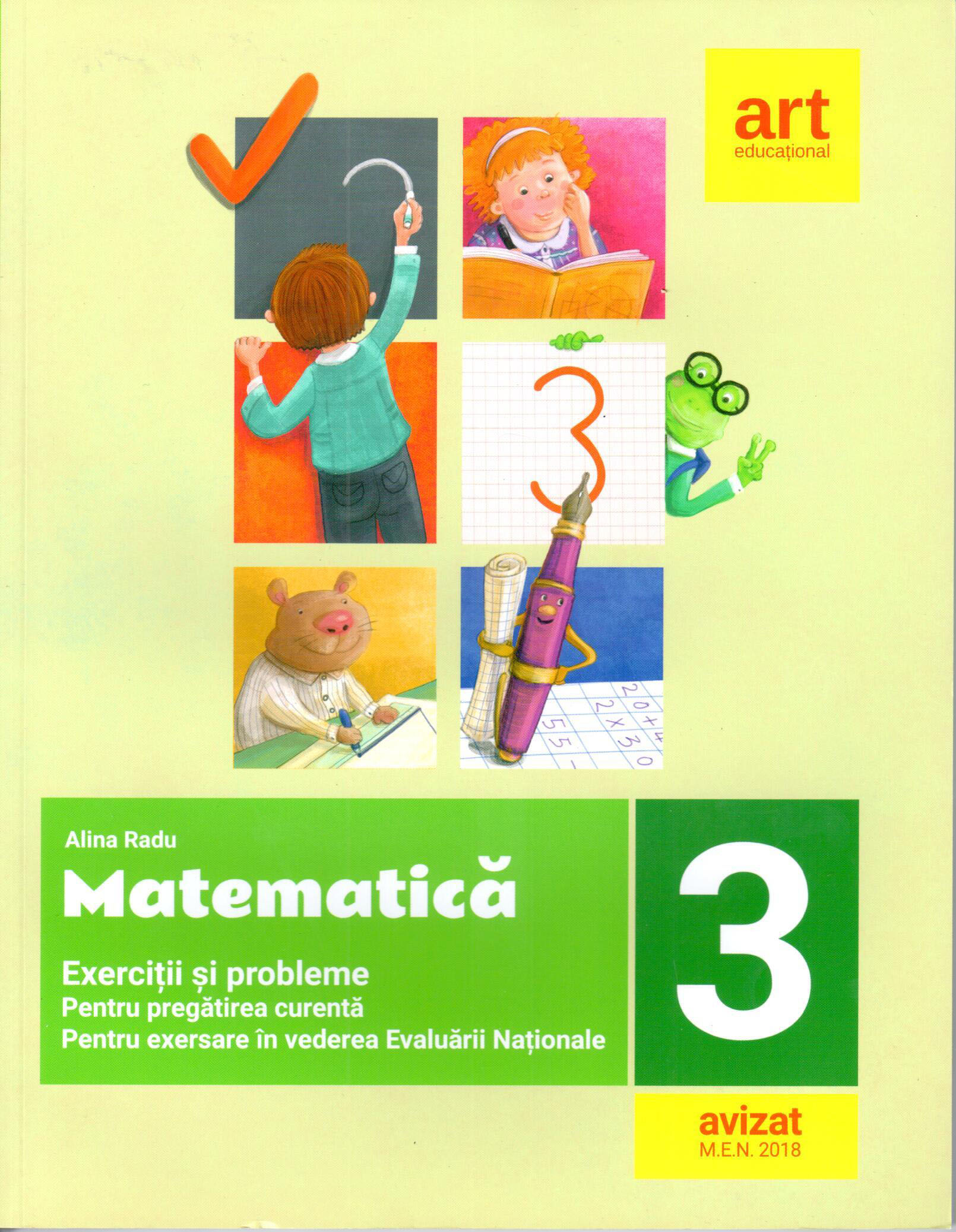 Exercitii si probleme de matematica. Clasa a III-a | Alina Radu