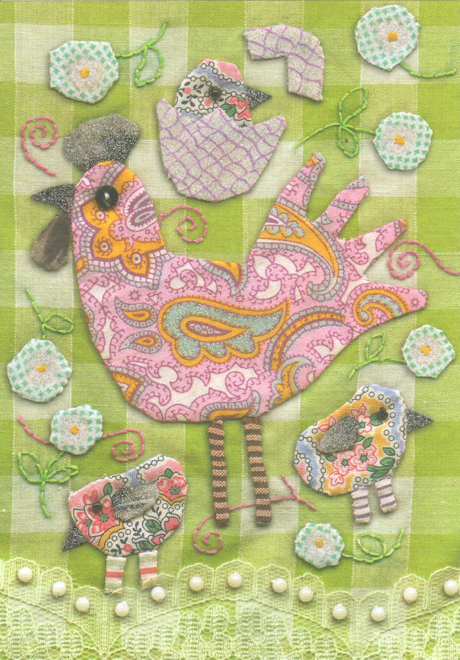 Felicitare - Easter / Patchwork | Roger La Borde