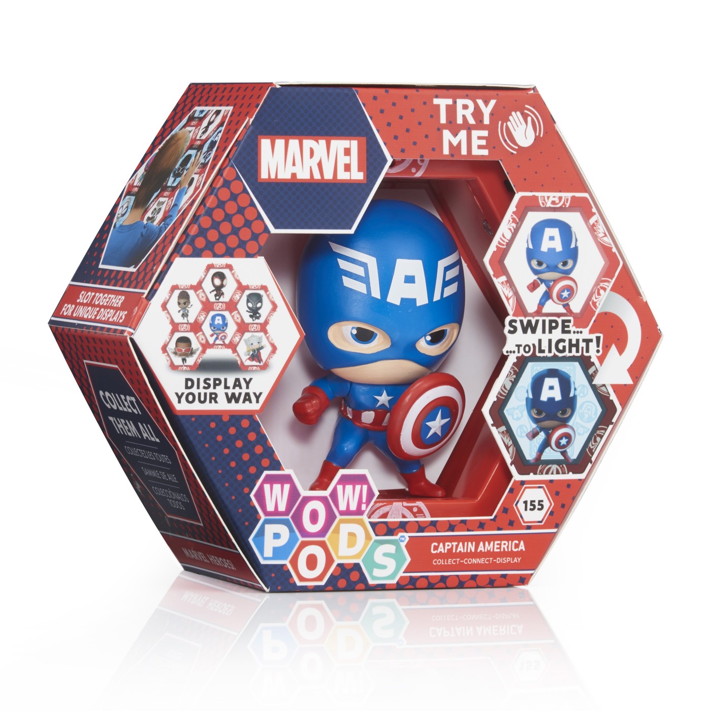 Figurina Marvel - Captain America | Wow! Pods - 6 | YEO