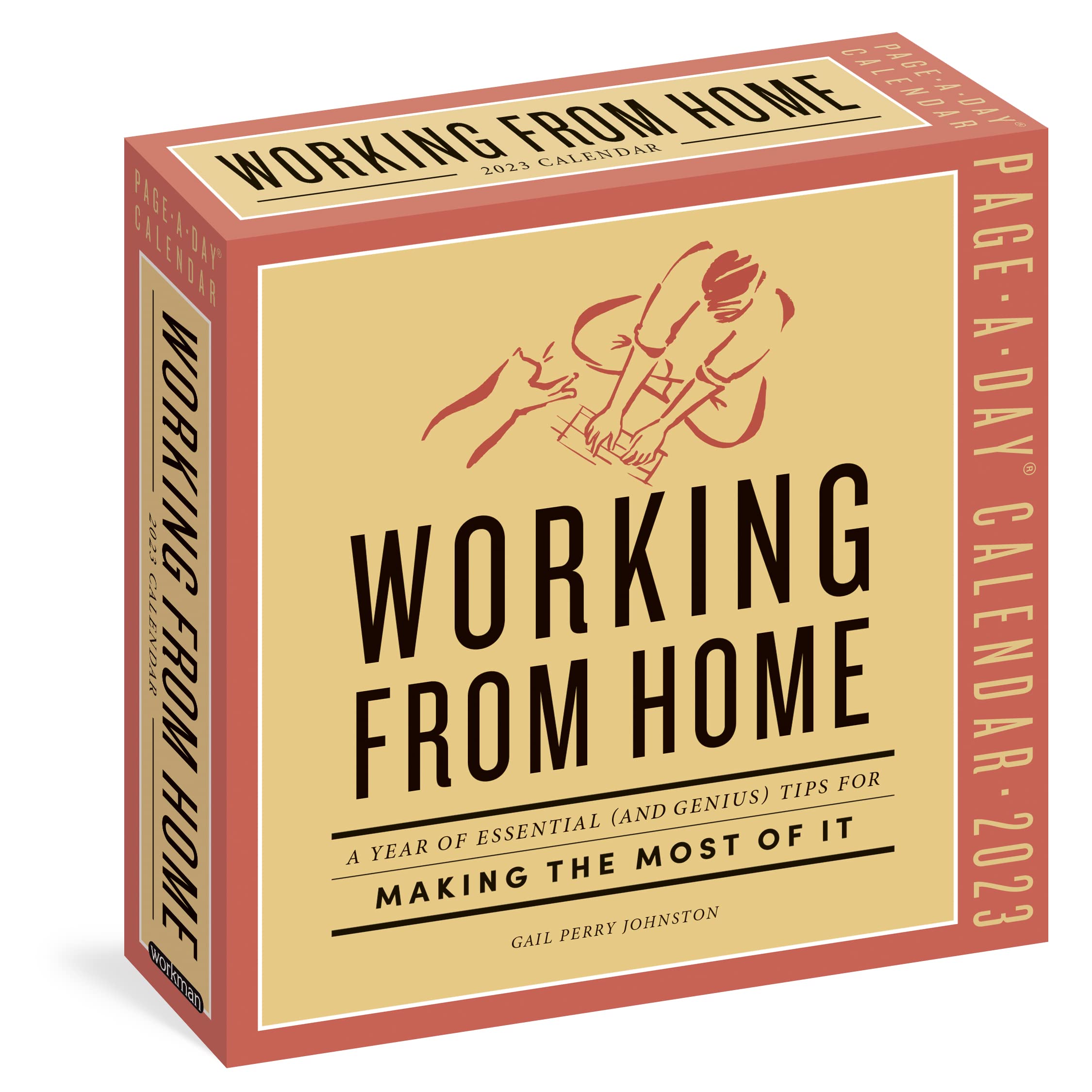 Calendar de birou 2023 - Page-A-Day - Working from Home | Workman Publishing