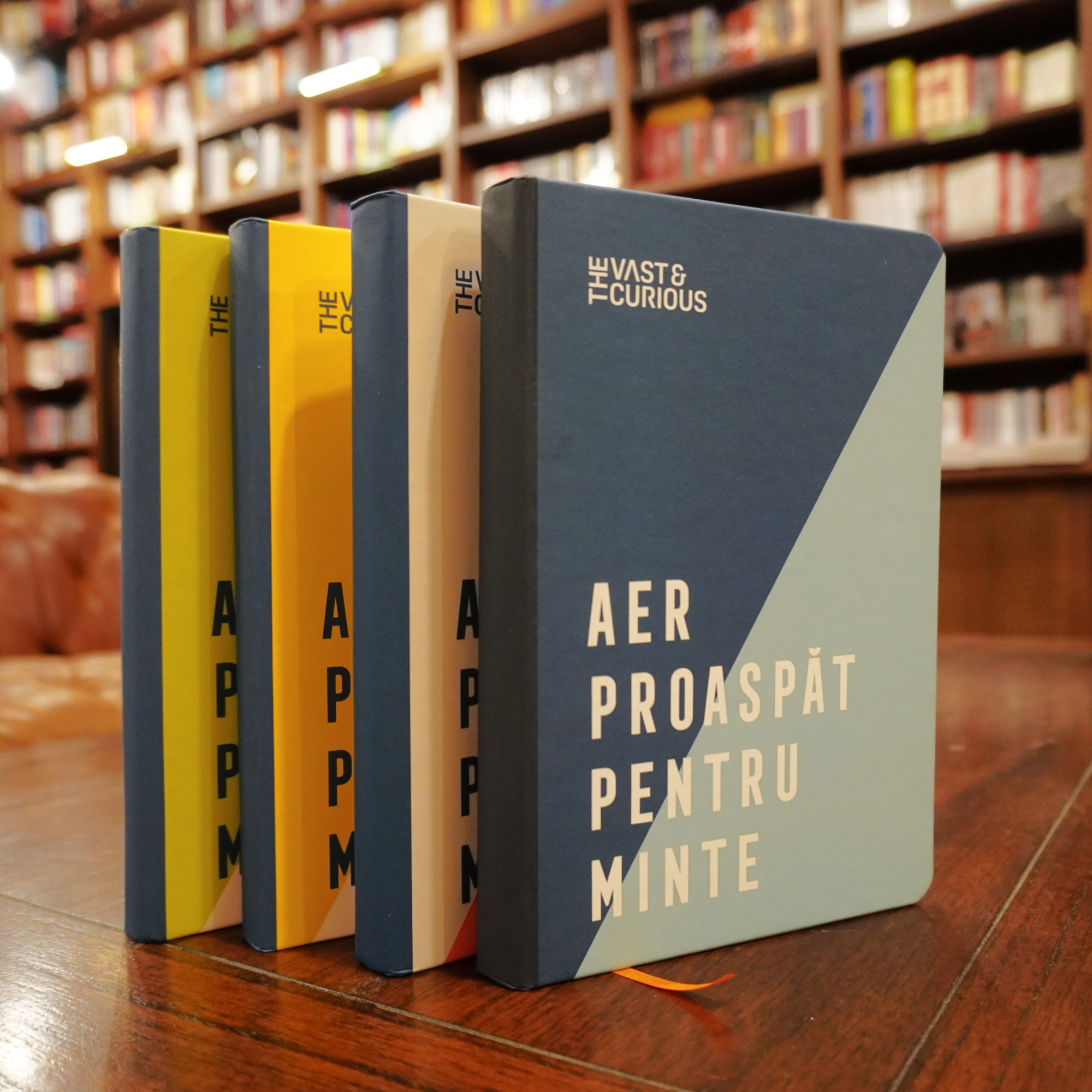 Carnet - Aer proaspat pentru minte - Albastru | ROD - 8 | YEO