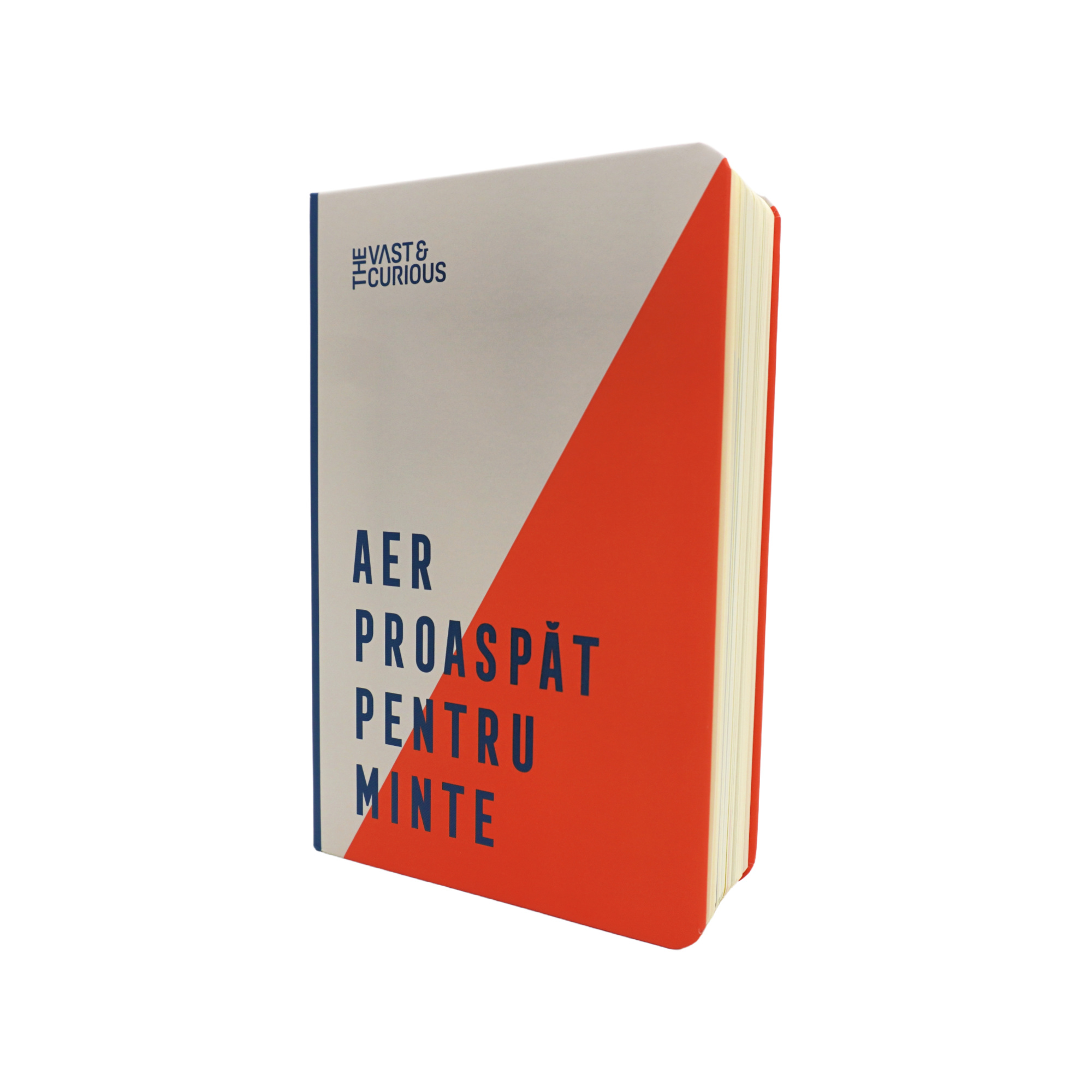 Carnet - Aer proaspat pentru minte - Oranj | ROD