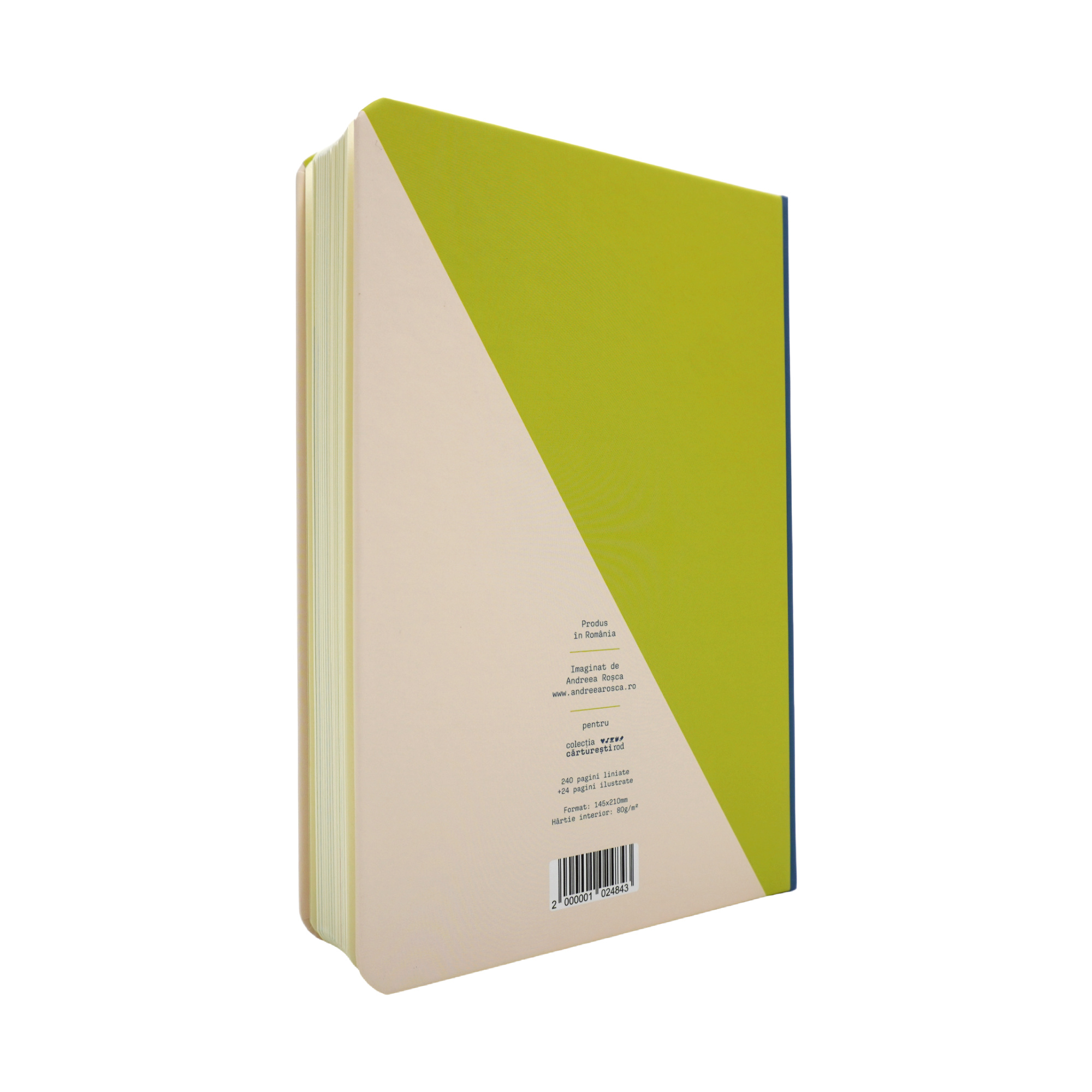 Carnet - Aer proaspat pentru minte - Lime | ROD - 1 | YEO