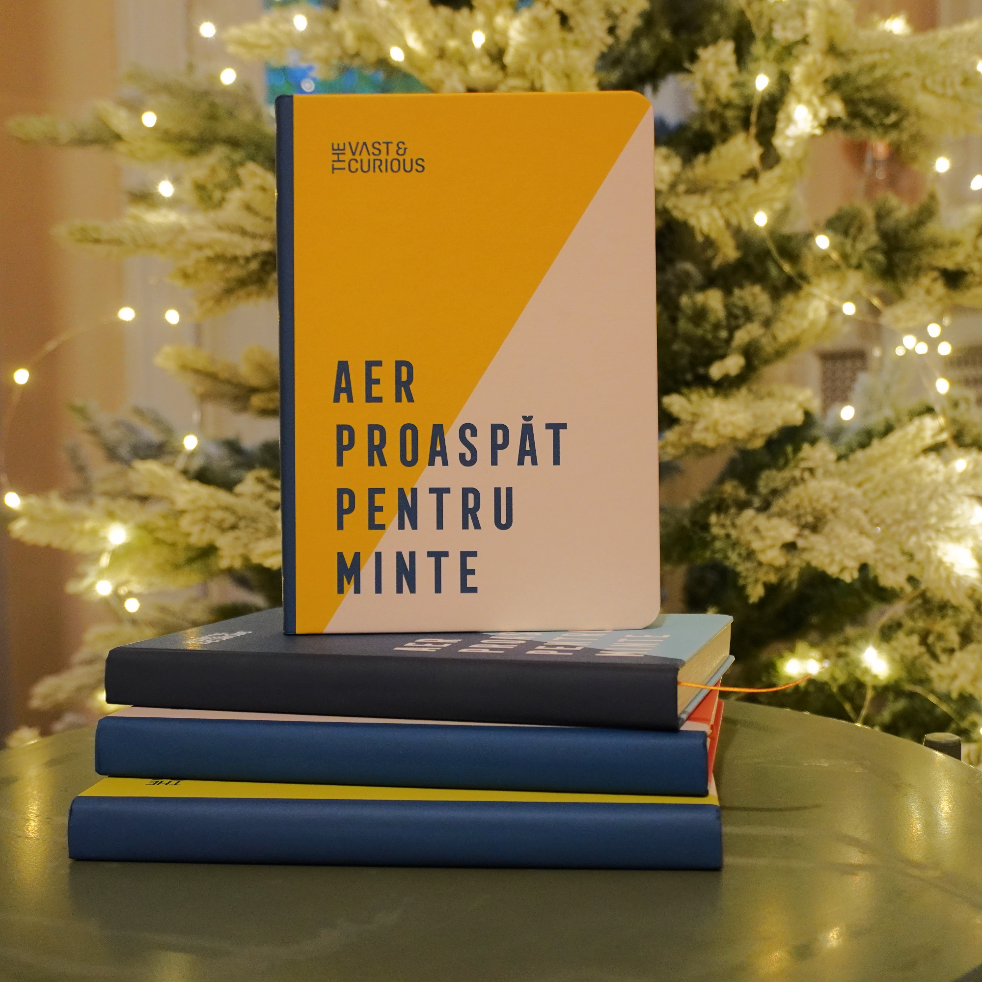 Carnet - Aer proaspat pentru minte - Galben | ROD - 6 | YEO