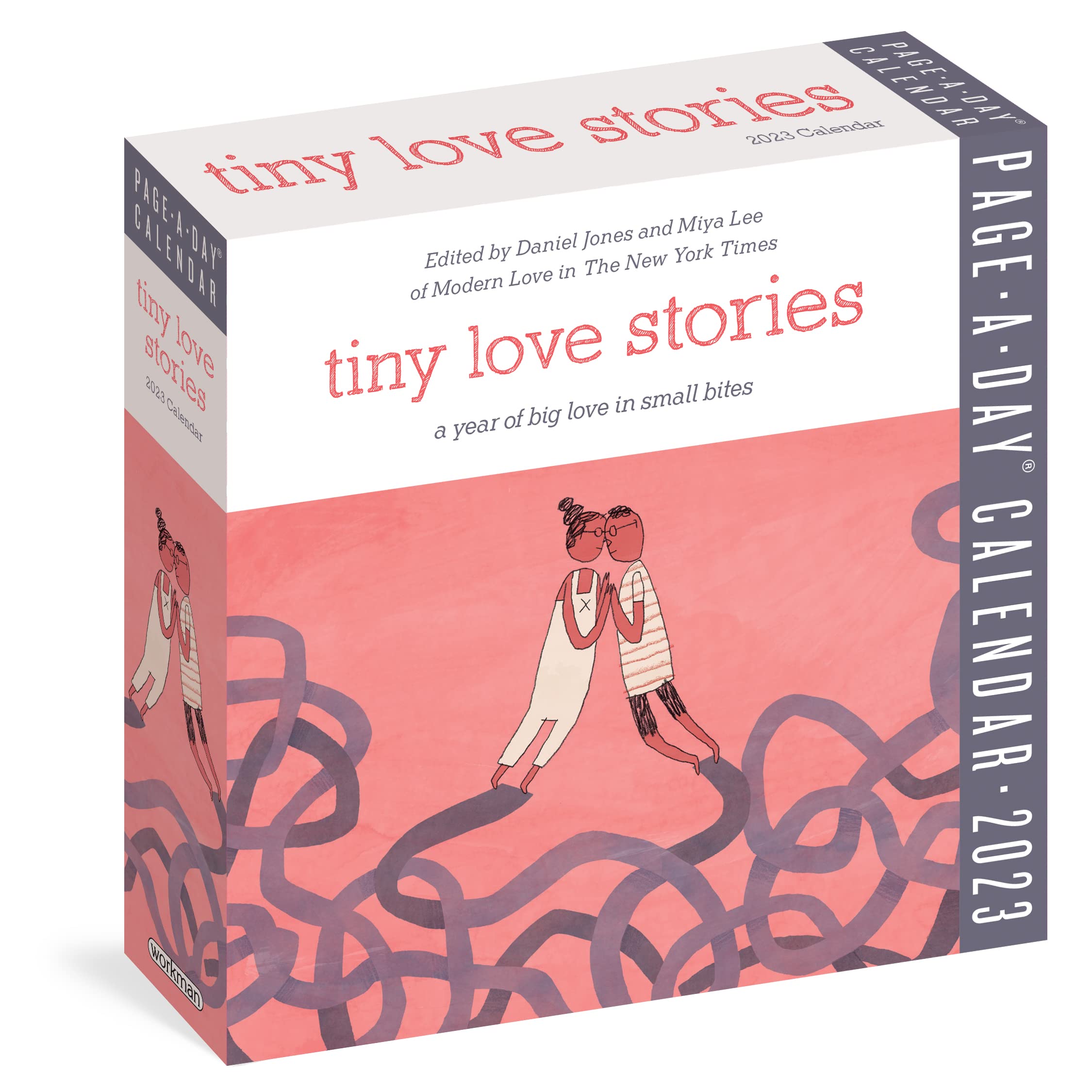 Calendar de birou 2023 - Page-A-Day - Tiny Love Stories | Workman Publishing