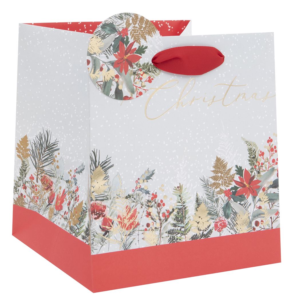 Punga cadou - Christmas Floral, plant bag | Glick