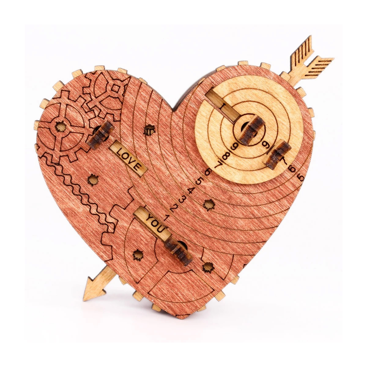Puzzle mecanic - Tin Woodman's Heart. A mechanical box with a code lock | iDventure image0