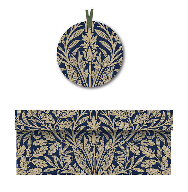 Cutie de cadou - Small - Morris & Co - Acorn Blue | Penny Kennedy