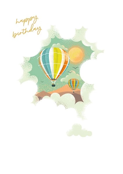 Felicitare - Hot Air Balloons | The Art File