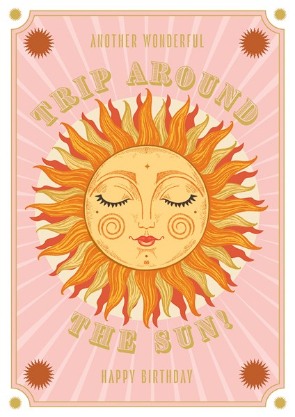 Felicitare - Trip Around The Sun | The Art File