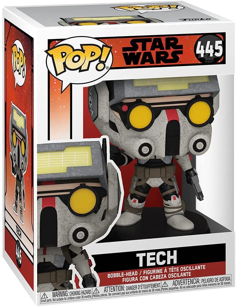 Figurina - Star Wars - Bad Batch - Tech | Funko - 1 | YEO