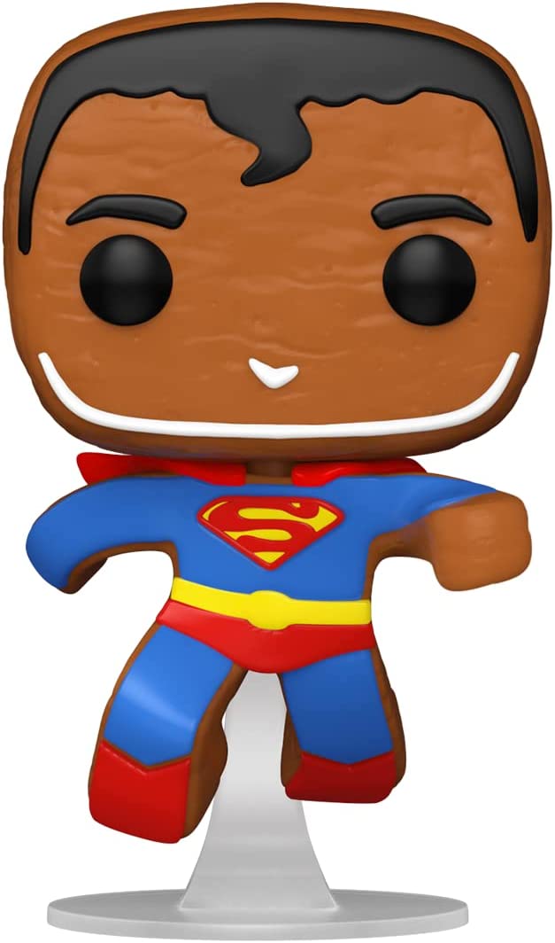 Figurina - Pop! Heroes - DC Super Heroes: Gingerbread Superman | Funko