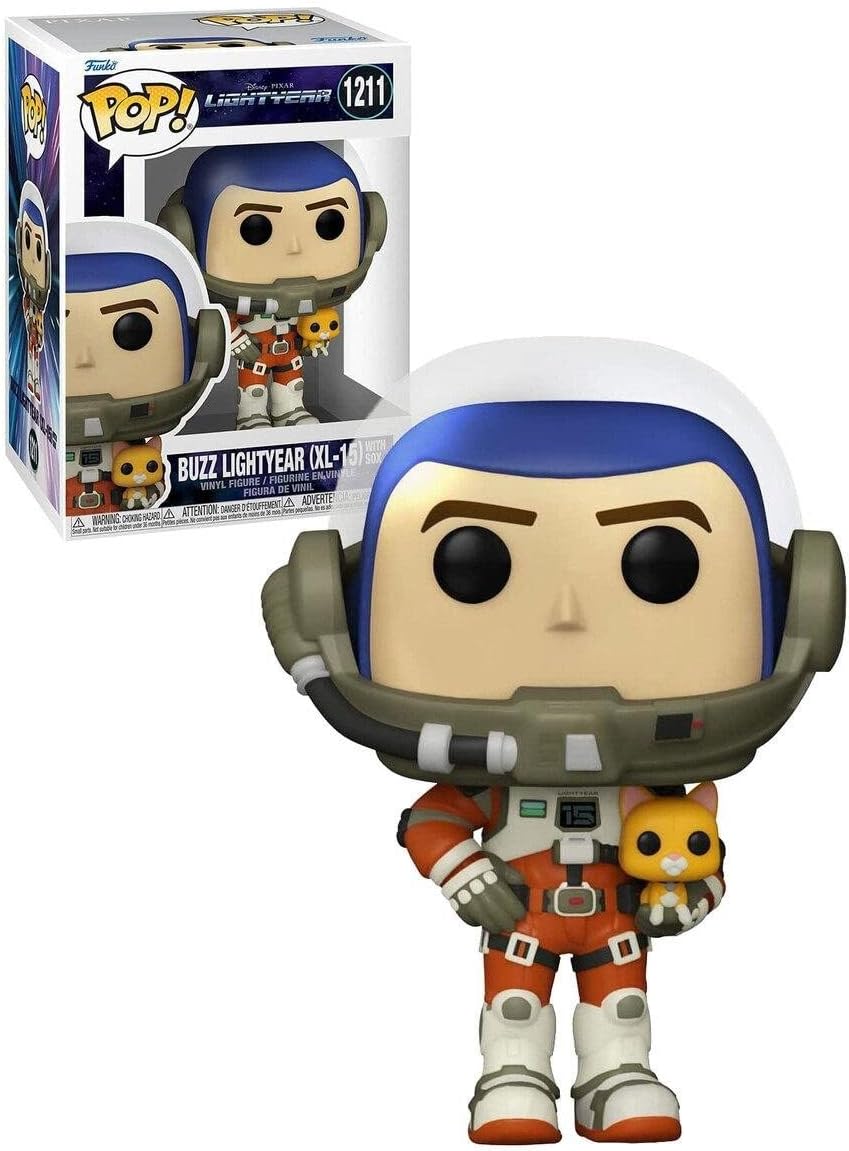 Figurina - Disney Lightyear - Buzz Lightyear (XL-15) with Sox | Funko